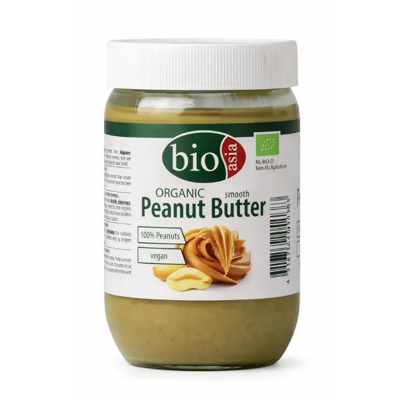 Beurre de cacahuète bio - BIOASIA - 500g