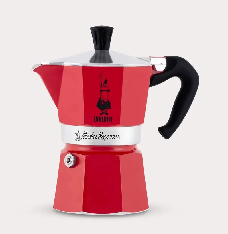 Bialetti Moka Express Rot, Espressokocher