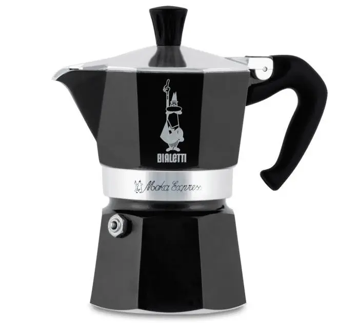 Bialetti Moka Express Schwarz, Espressokocher