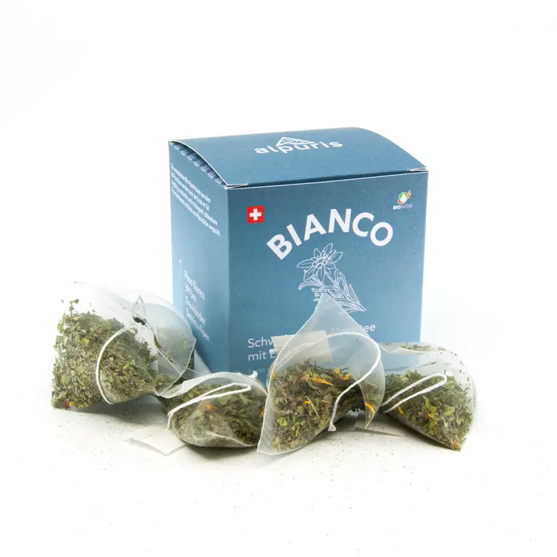 BIANCO – Schweizer Alpenkräutertee mit Edelweiss (BioSuisse)