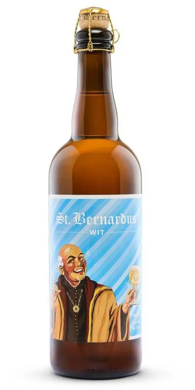 Bière Blonde, Brasserie Saint Bernadus, WIT, Belgique, 75cl
