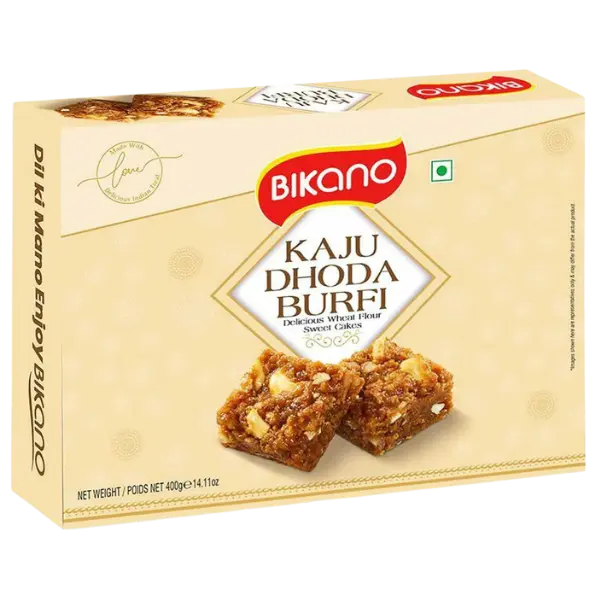 Bikano Kaju Dhoda Barfi – 400 g