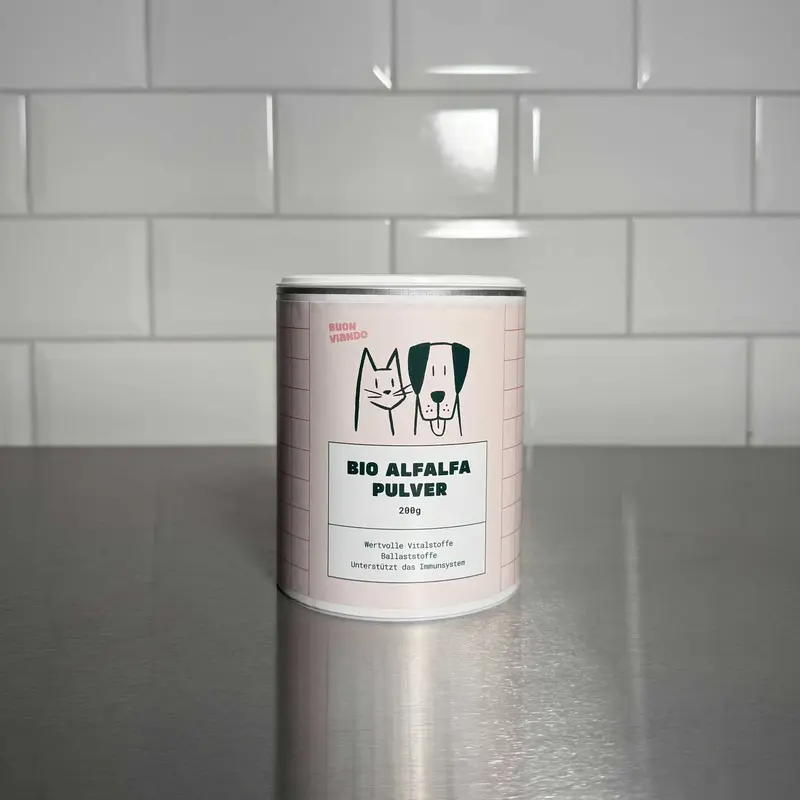 Bio Alfalfa Pulver