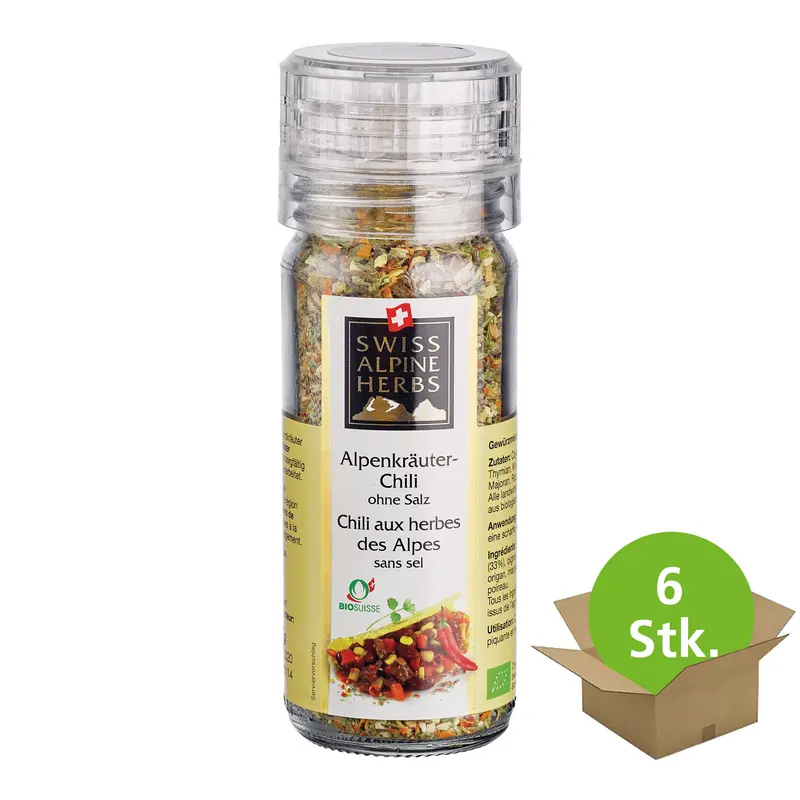 Bio Alpenkräuter-Chili