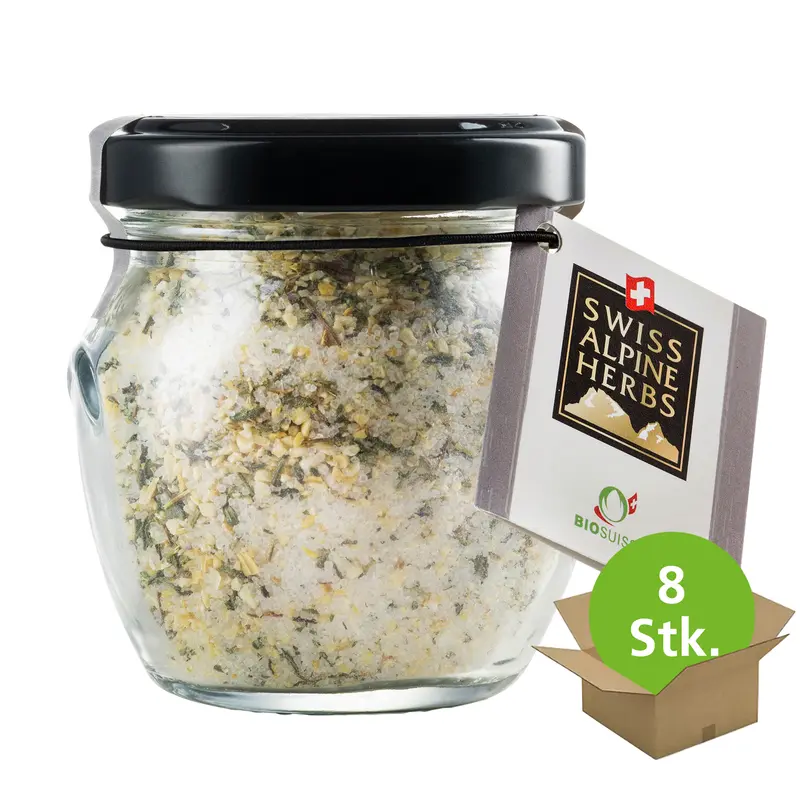 Bio Alpensalz mit Knoblauch-Thymian
