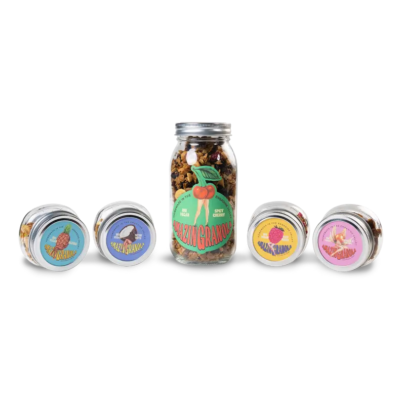 BIO amazinGranola Degustier- & Geschenkbox 'MIX'