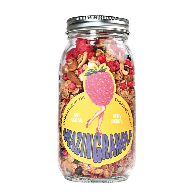 BIO amazinGranola 'Very Berry' Glas