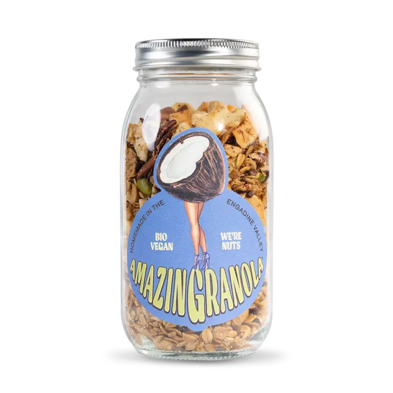 BIO amazinGranola 'We`re Nuts' Glas