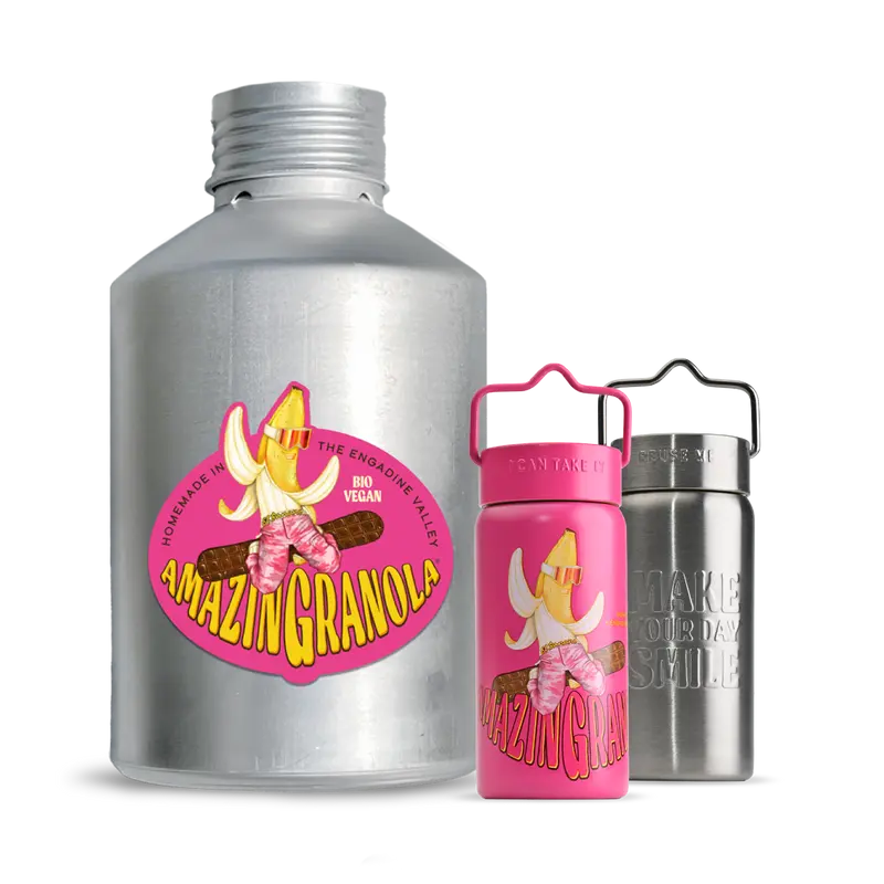 BIO amazinGranola XL Can & Sports Can Bundle
