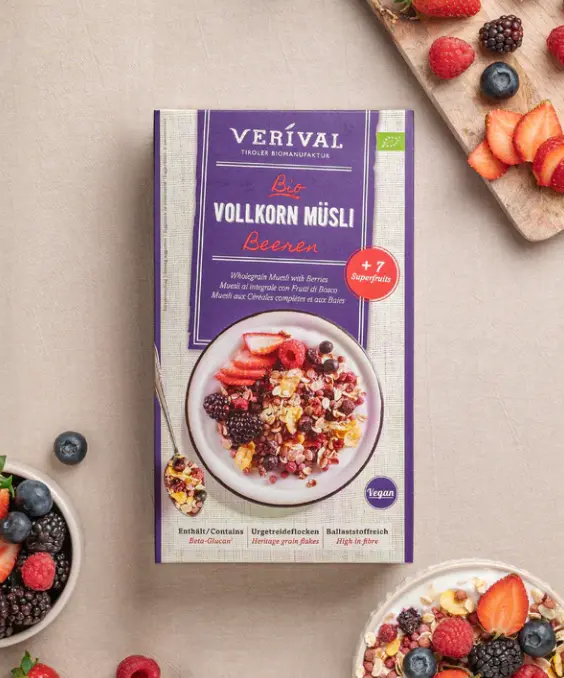 Bio Beeren Vollkorn Müsli 325g