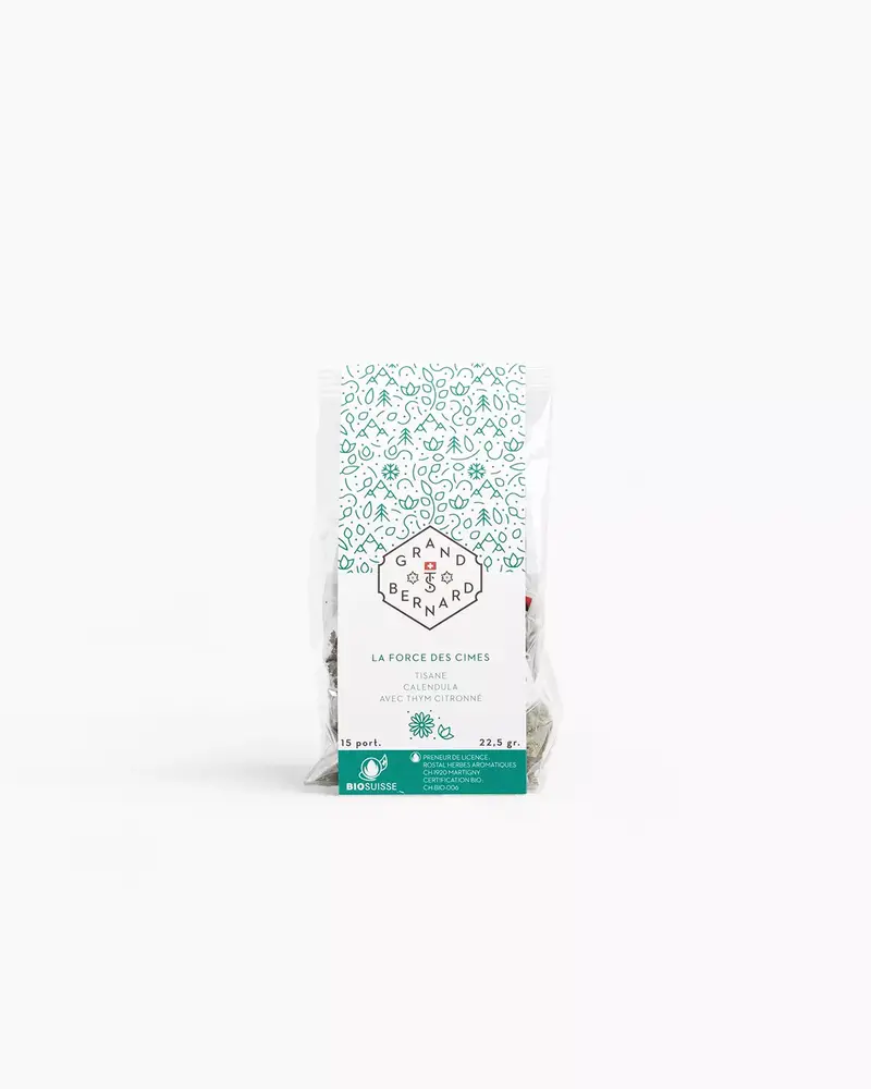 BIO-Bergkräutertee mit Calendula & Zitronen-Thymian