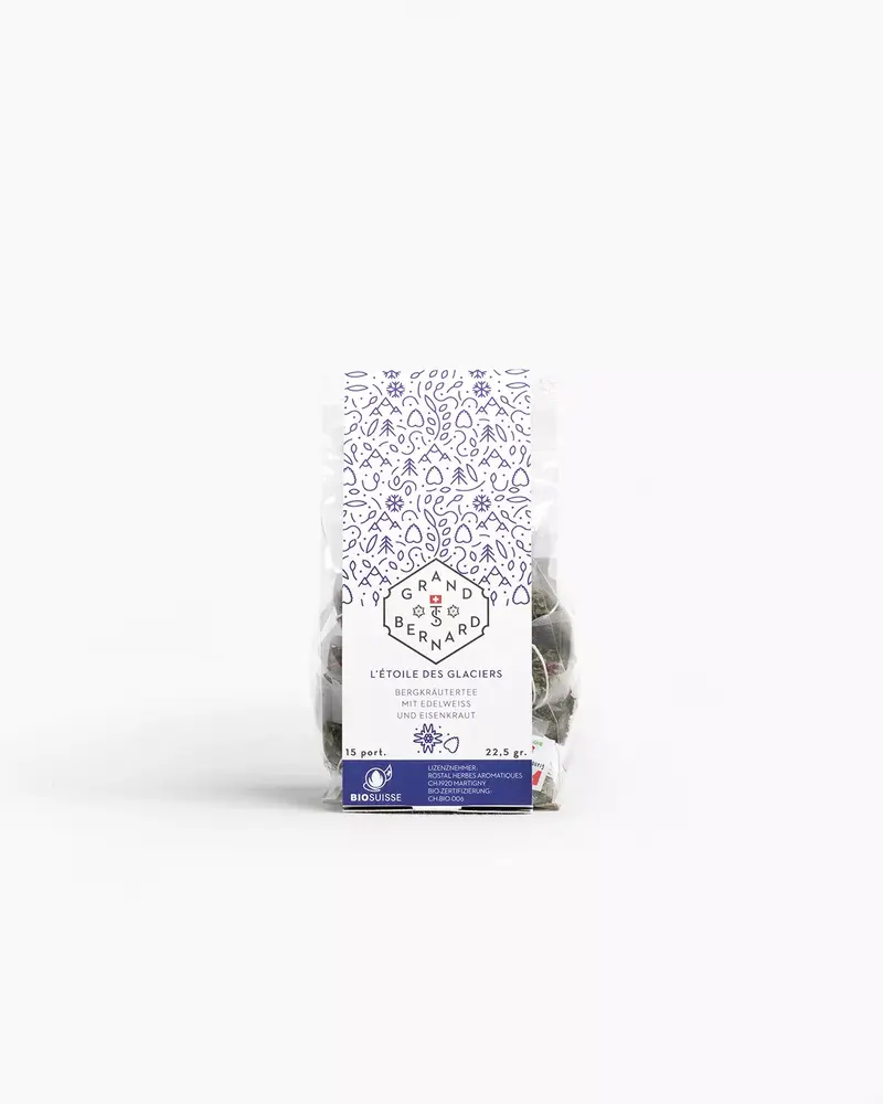 BIO-Bergkräutertee mit Edelweiss & Eisenkraut