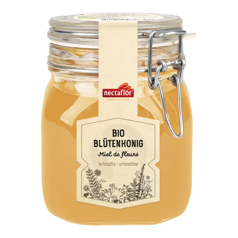 Bio Blütenhonig kristallin