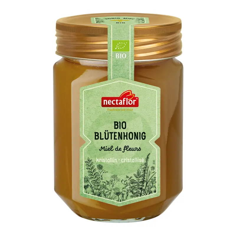 Bio Blütenhonig kristallin