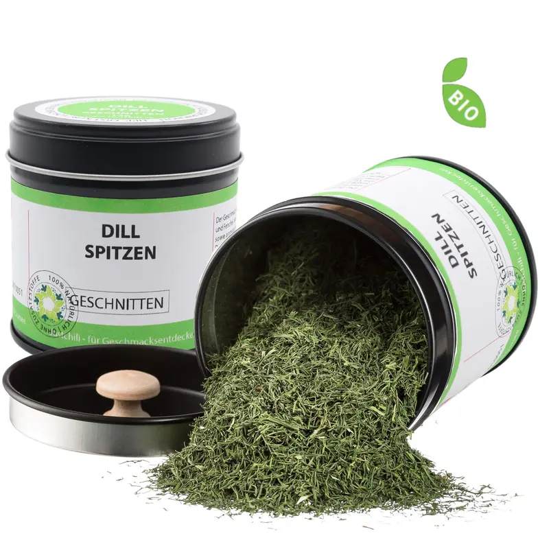 Bio Dillspitzen - geschnitten