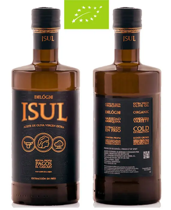 Bio Extra Natives Olivenöl Arbequina 500 ml. Glas