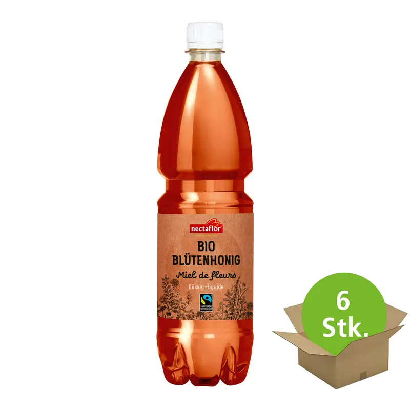 Bio Fairtrade Blütenhonig flüssig
