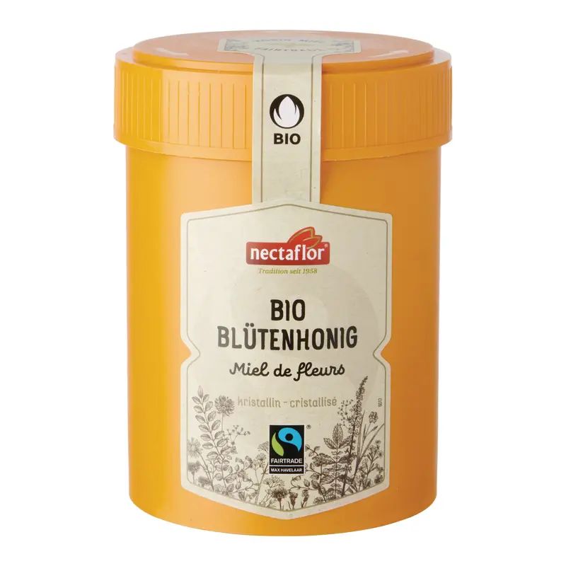 Bio Fairtrade Blütenhonig kristallin