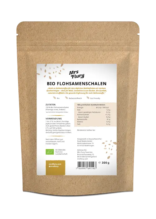Bio Flohsamenschalen 300g