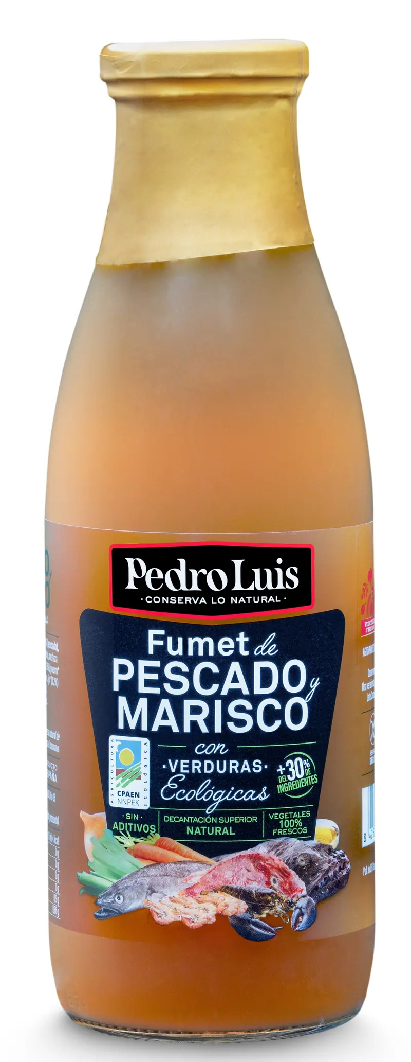 Bio Fumet. Fisch und Meeresfrüchten Fond, 750 ml.
