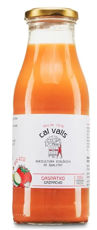 Bio Gazpacho. Cal Valls, 500 ml.