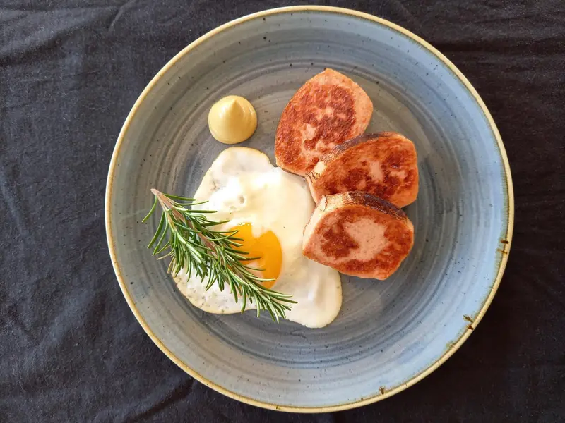 Bio Geflügel Fleischkäse henne&hahn