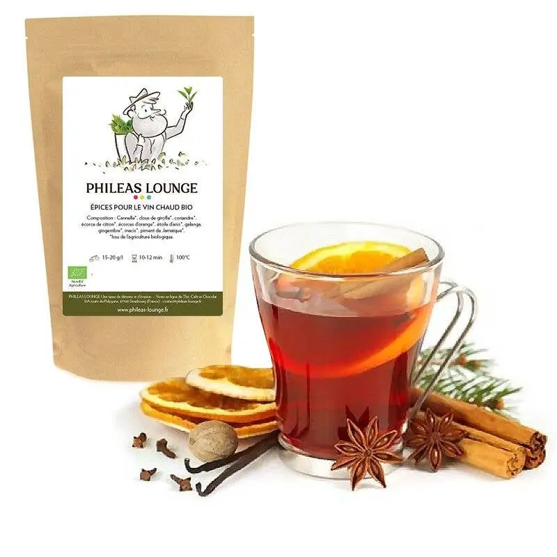 Bio Gluehwein Gewuerzmischung – Wintertee 100 g