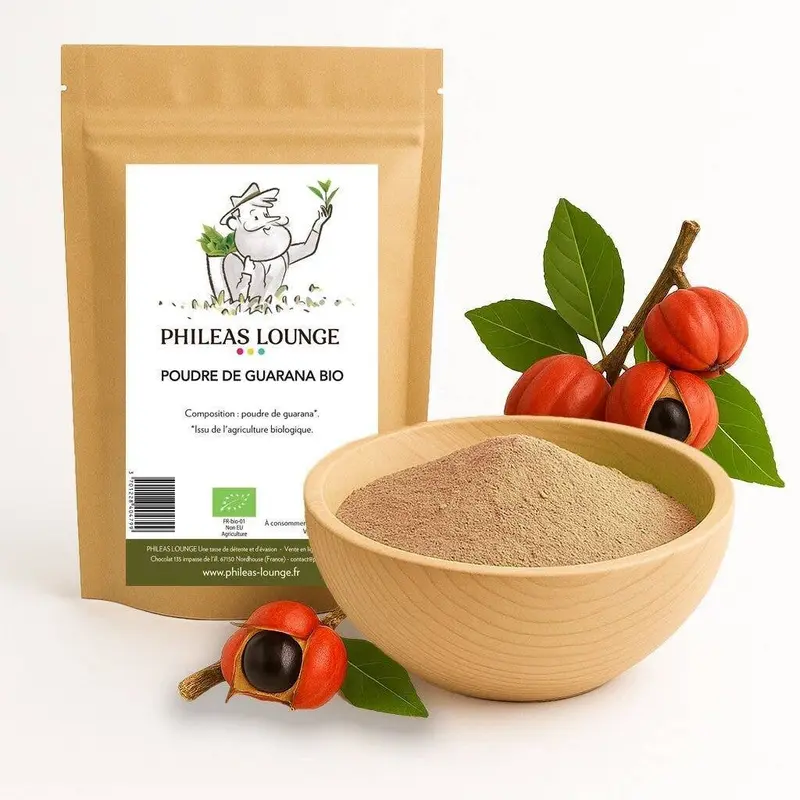 Bio Guarana Pulver – Natuerliches Koffein Energie Booster 50 g