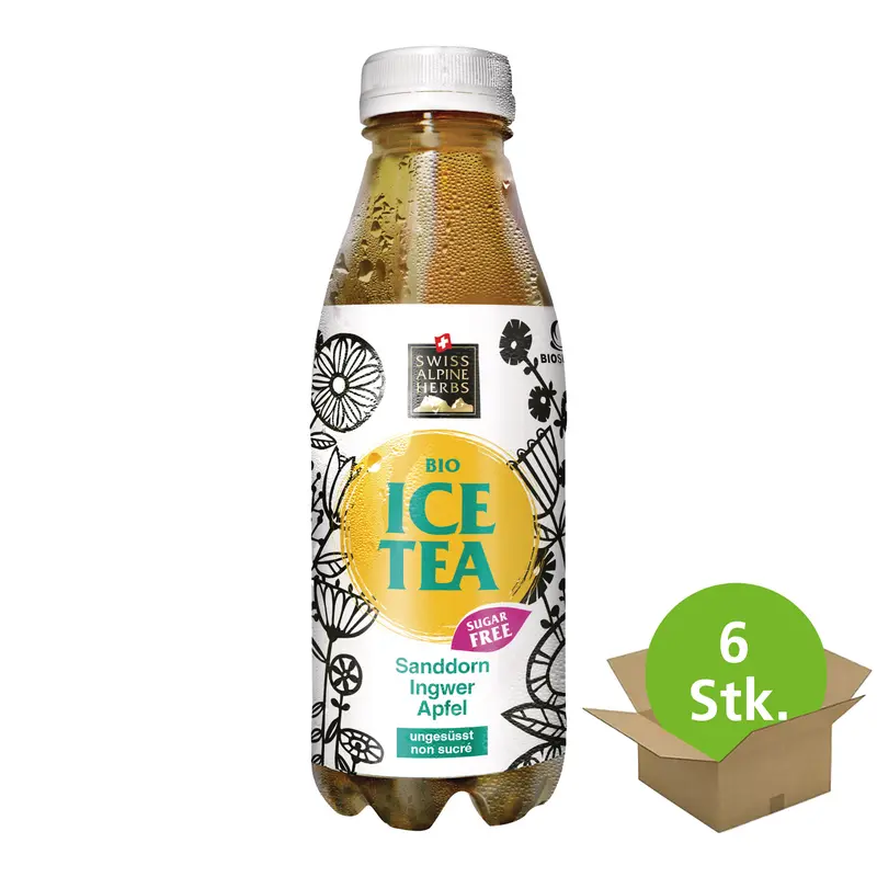 Bio Ice Tea sugarfree Ingwer
