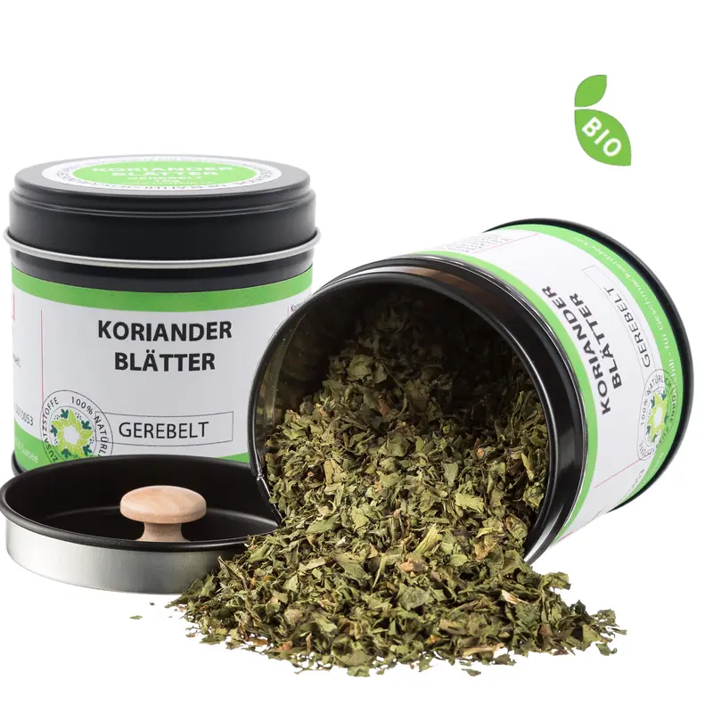 Bio Korianderblätter - gerebelt