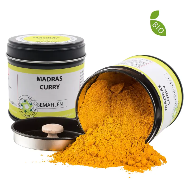 Bio Madras Curry Gewürzmischung