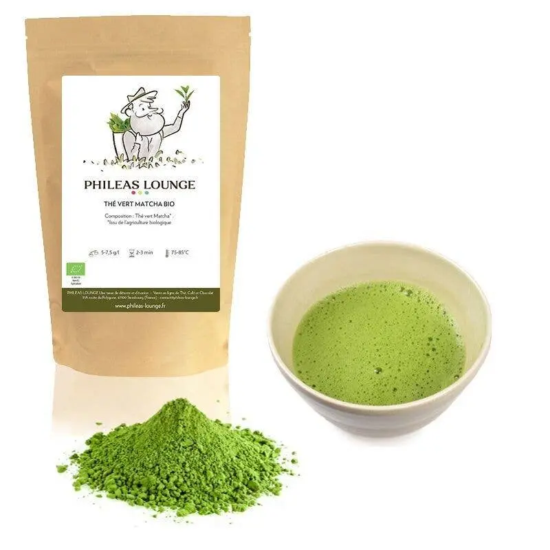 Bio Matcha Pulver 100 g – Grüntee Premium für Matcha Latte