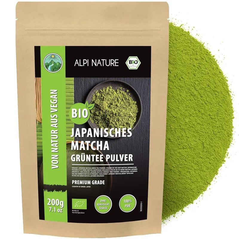 Bio Matcha Tee Japan Premium Grade Qualität, 200g