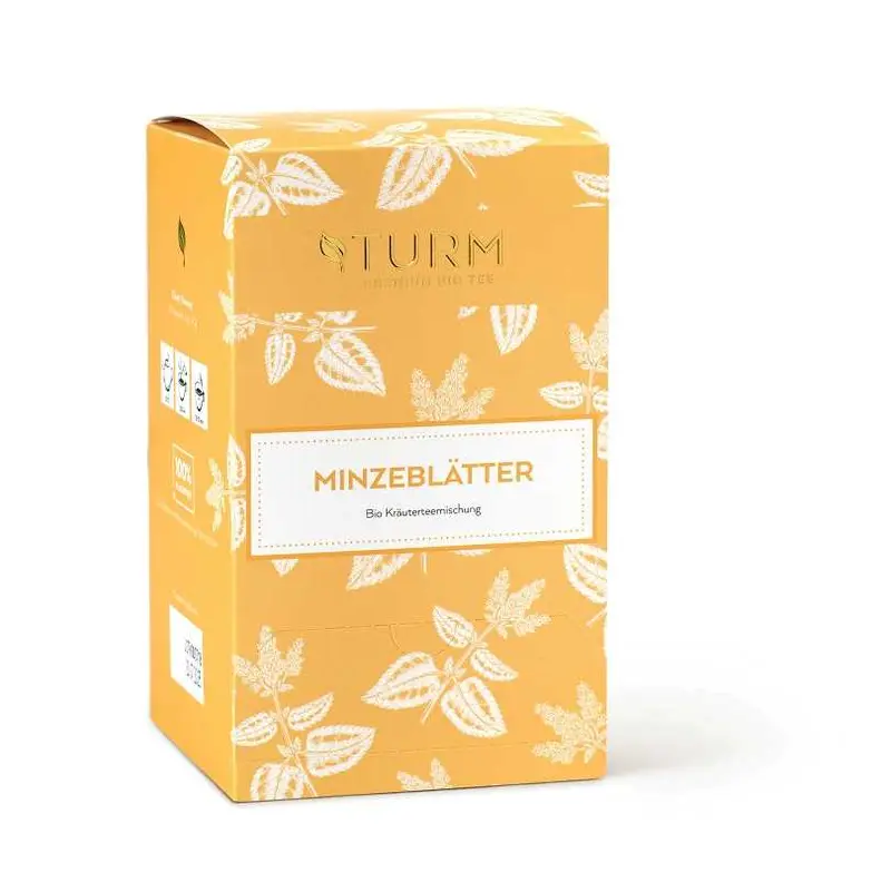 Bio Minzeblätter Kräutertee (Pyramidenbeutel)