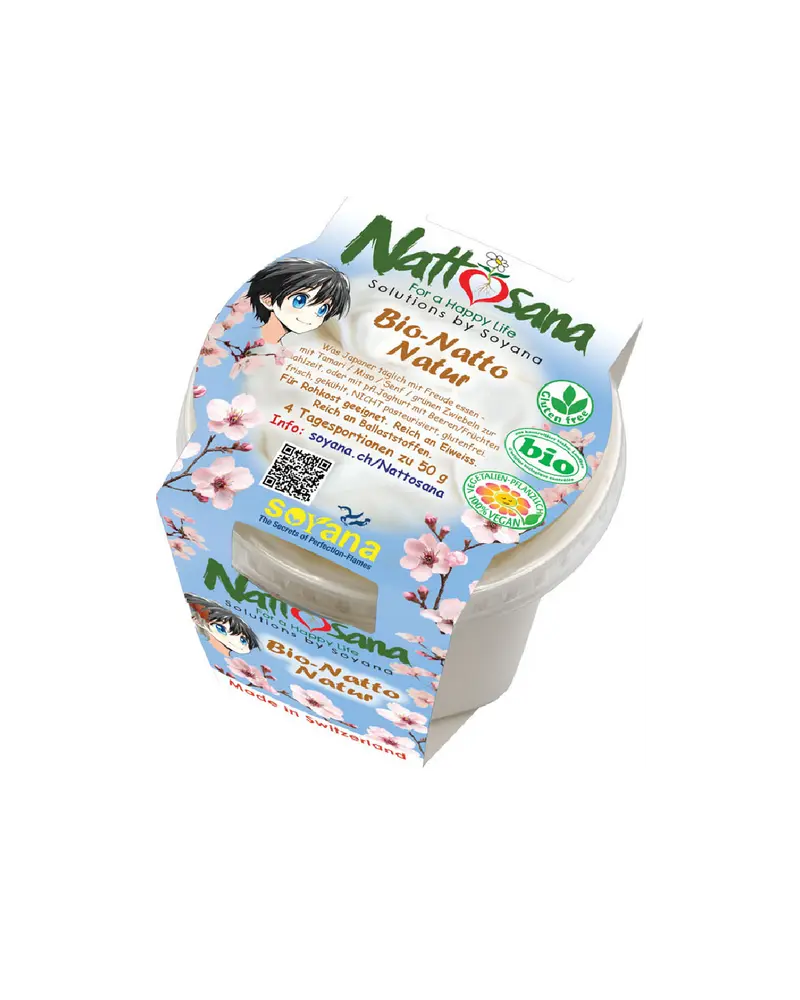 Bio Natto Natur Soyana unpasteurisiert 200 g