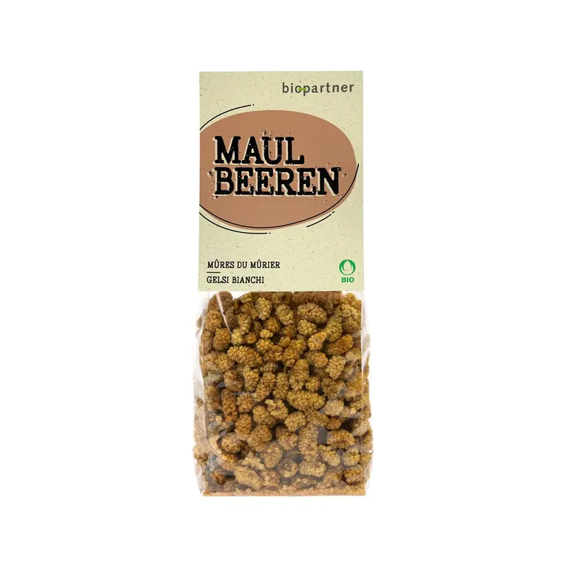 Bio Partner Maulbeeren, Bio Knospe, 200g