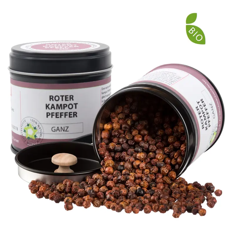 Bio Roter Kampot Pfeffer