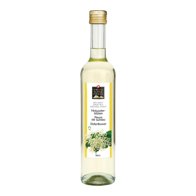 Bio Sirup Holunderblüten