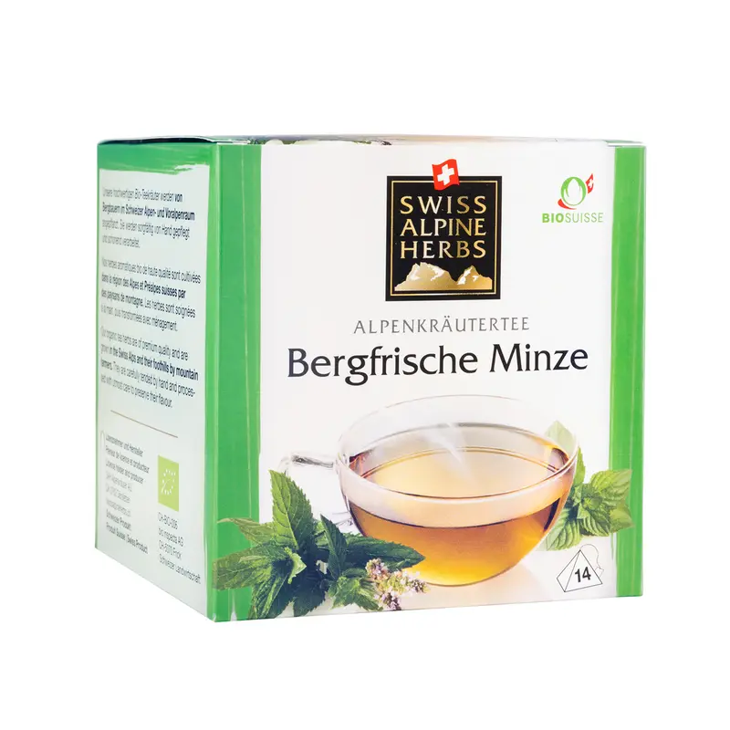 Bio Tee Bergfrische Minze