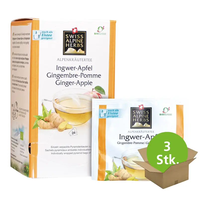 Bio Tee Ingwer-Apfel