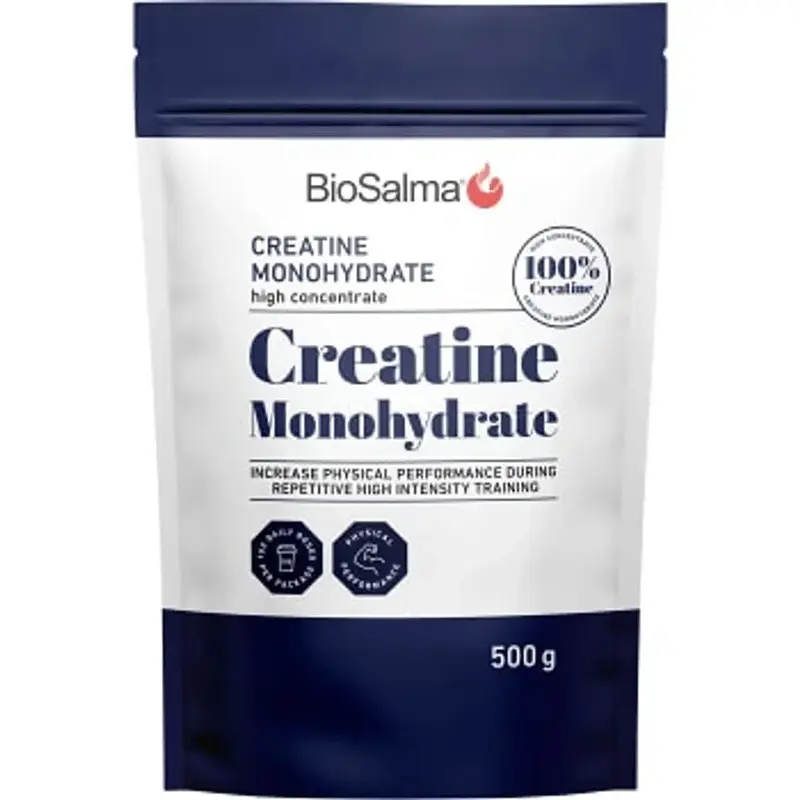BioSalma Kreatin monohydrat - Creatine monohydrate - 500g