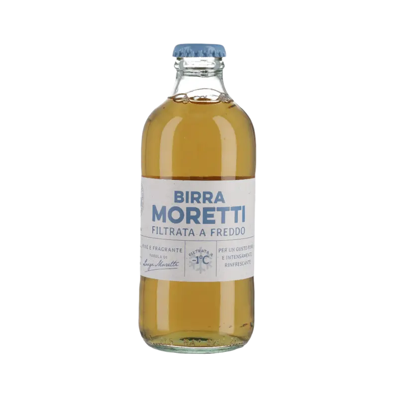 Birra Moretti Filtrata a freddo (24 x 330ml Glasflasche)