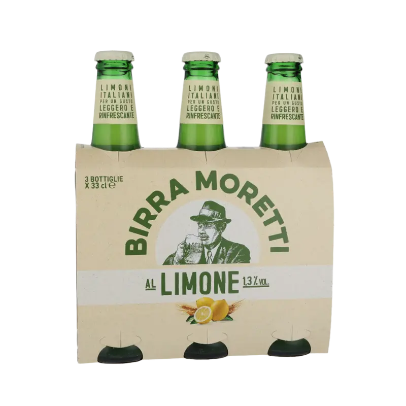Birra Moretti Limone Radler (24 x 330ml Glasflasche)