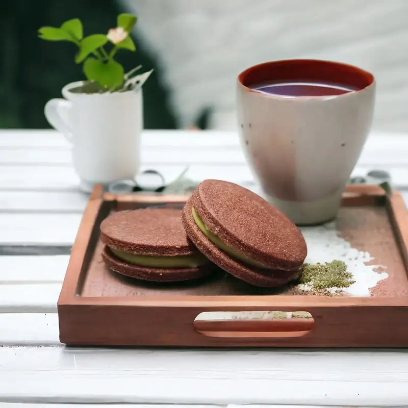 Biscuits choco-matcha