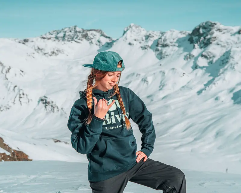 Bivio Hoodie Kids- Roasted At 1769m