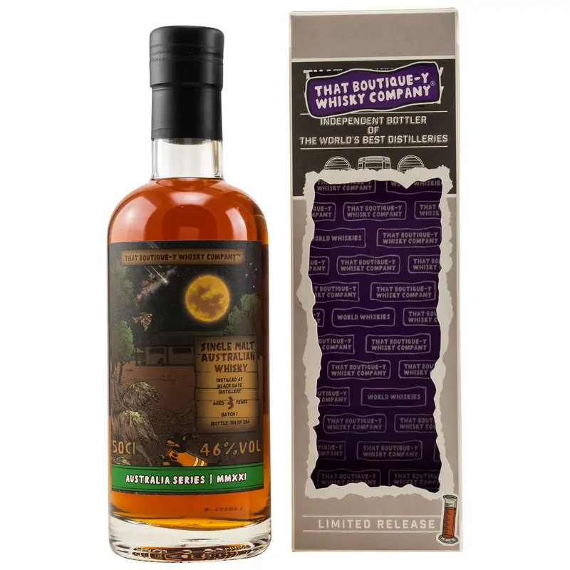 Black Gate 3 y.o. - Batch 1 (That Boutique-Y Whisky Company)