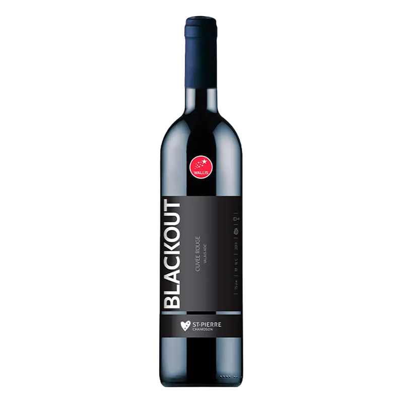 BLACKOUT Cuvée rouge du Valais AOC, Cave St-Pierre
