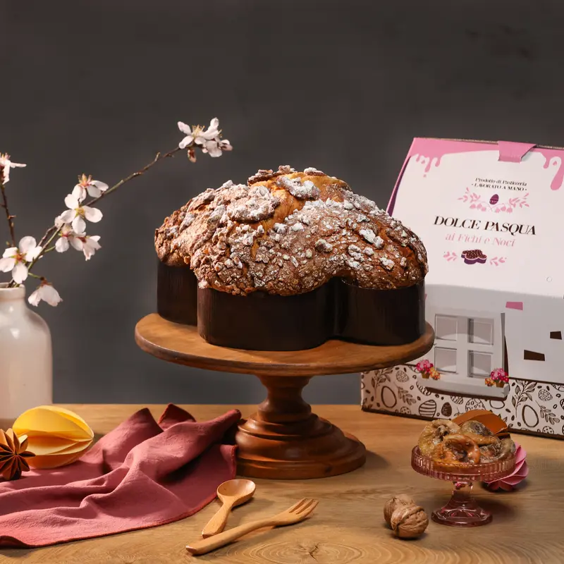 Blanco Ostern Colomba Fichi e Noci (Feigen & Walnüssen) 1 Kg