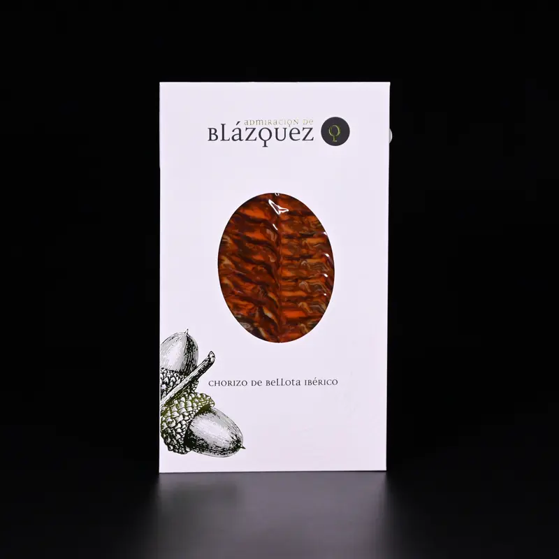 Blázquez | Chorizo Ibérico Bellota | Pata Negra | geschnitten | ES | 100 g