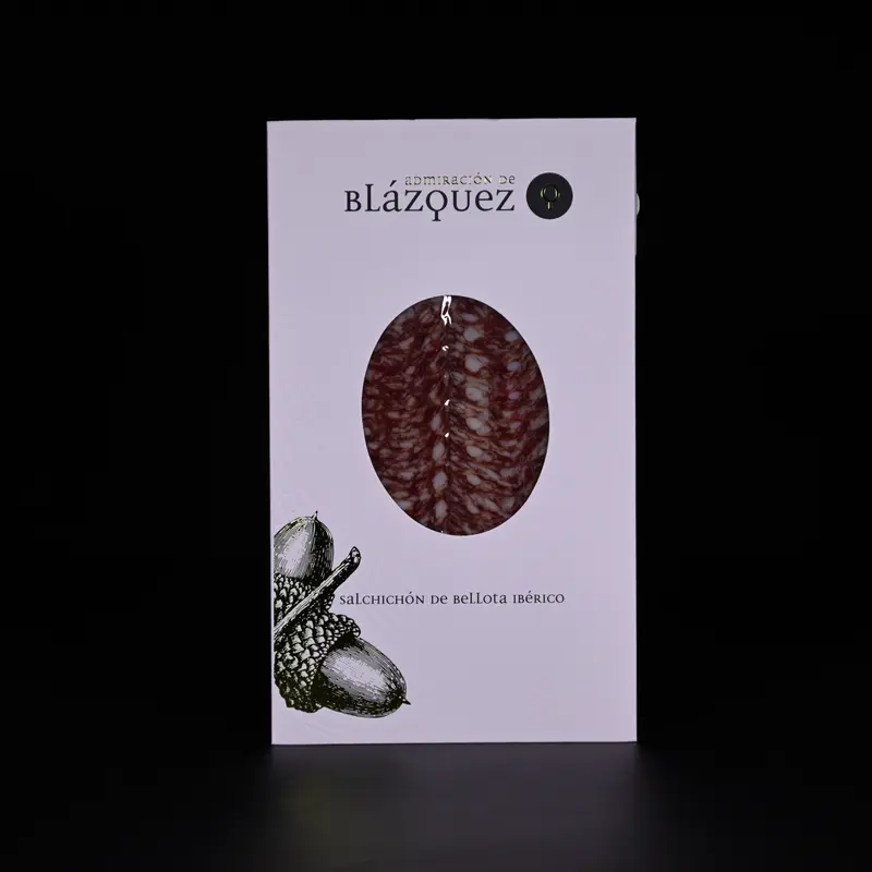 Blázquez | Salchichón Ibérico Bellota | Pata Negra | geschnitten | ES | 100 g
